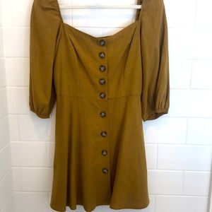 Precious Zara Linen dress with pockets!! NWOT💛🌻